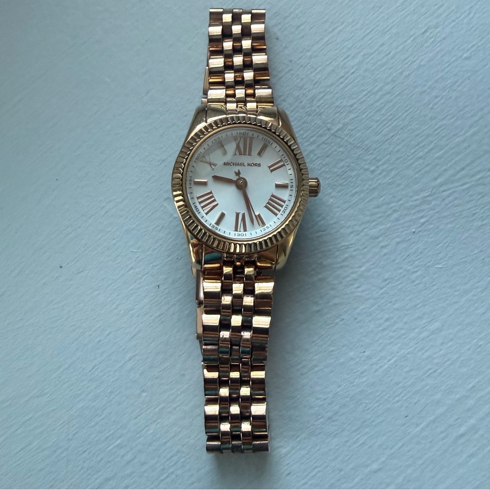 Michael Kors Lexington Rose Gold Watch